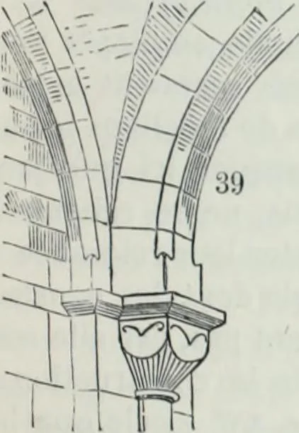 An illustration from Dictionnaire raisonné de l'architecture française du XIe au XVIe siècle, 1858, leaf 80