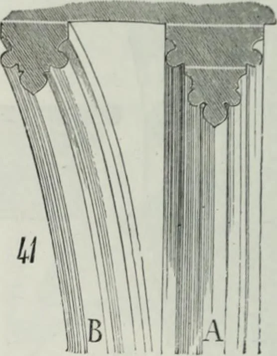 An illustration from Dictionnaire raisonné de l'architecture française du XIe au XVIe siècle, 1858, leaf 81