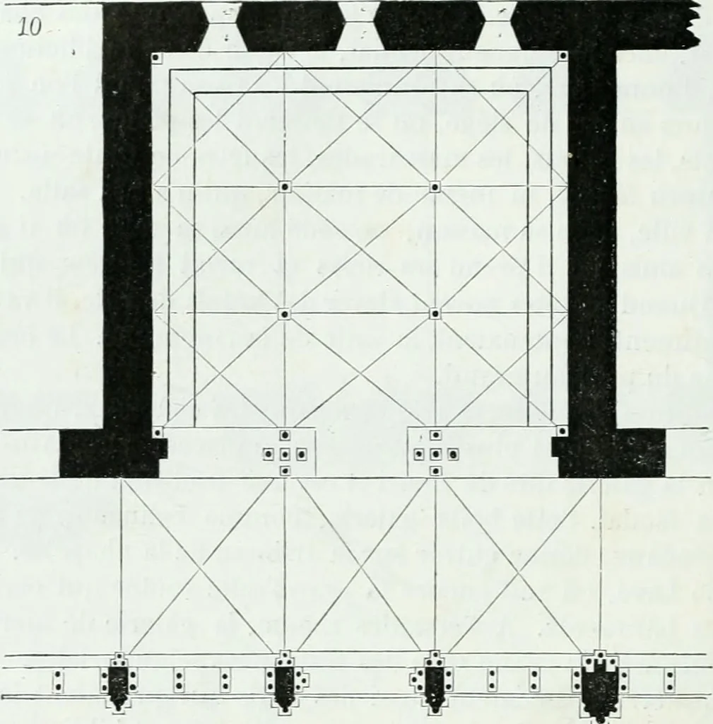 An illustration from Dictionnaire raisonné de l'architecture française du XIe au XVIe siècle, 1858, leaf 101