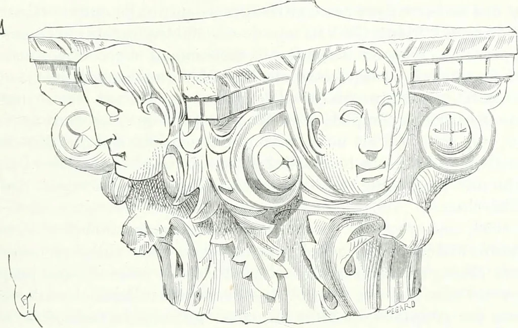An illustration from Dictionnaire raisonné de l'architecture française du XIe au XVIe siècle, 1858, leaf 112