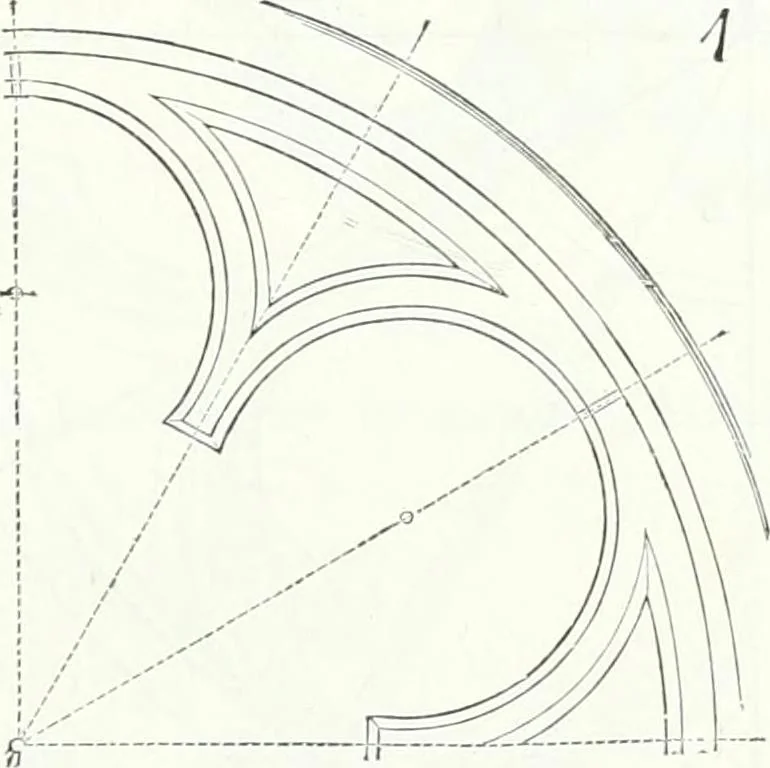 An illustration from Dictionnaire raisonné de l'architecture française du XIe au XVIe siècle, 1858, leaf 12