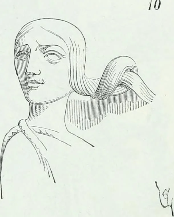 An illustration from Dictionnaire raisonné de l'architecture française du XIe au XVIe siècle, 1858, leaf 129