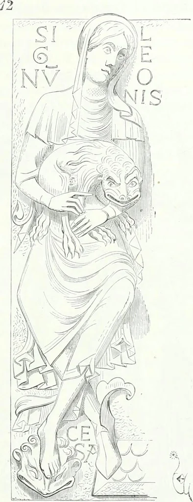 An illustration from Dictionnaire raisonné de l'architecture française du XIe au XVIe siècle, 1858, leaf 132