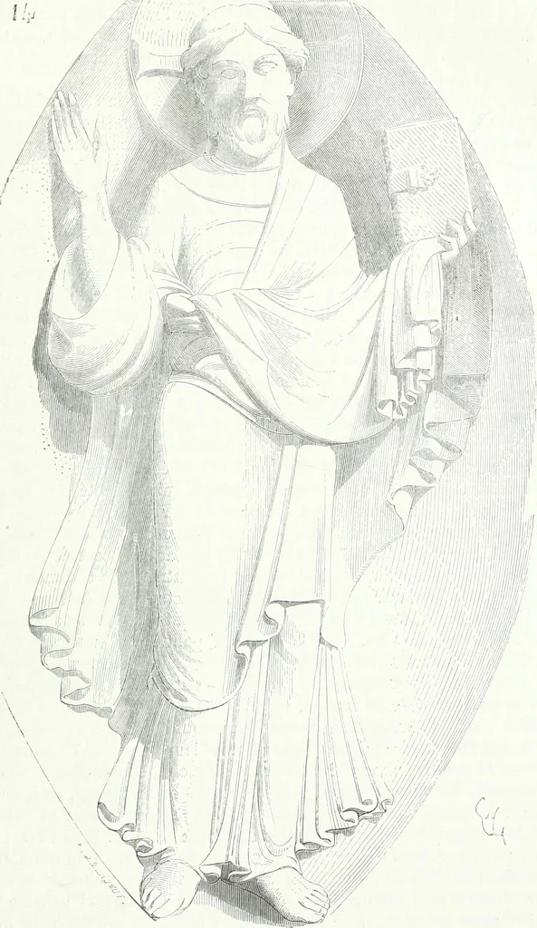 An illustration from Dictionnaire raisonné de l'architecture française du XIe au XVIe siècle, 1858, leaf 140