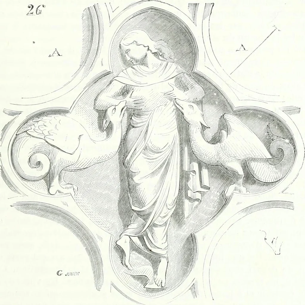 An illustration from Dictionnaire raisonné de l'architecture française du XIe au XVIe siècle, 1858, leaf 182
