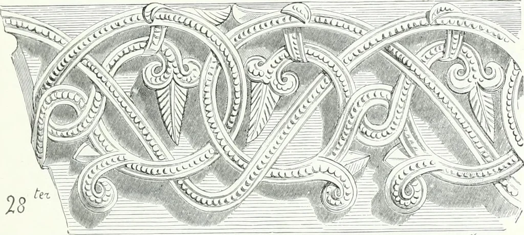 An illustration from Dictionnaire raisonné de l'architecture française du XIe au XVIe siècle, 1858, leaf 188