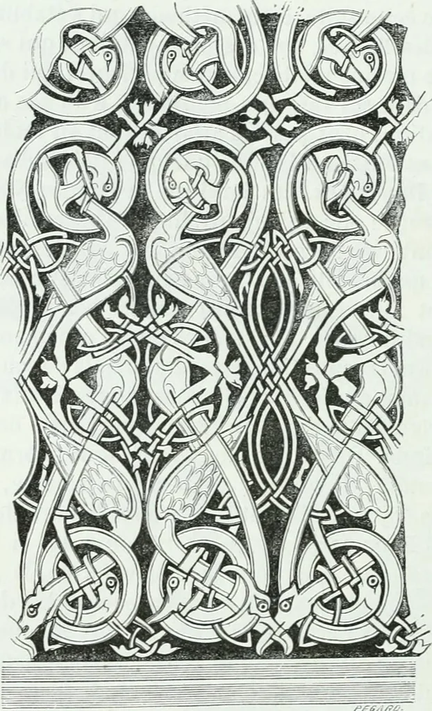 An illustration from Dictionnaire raisonné de l'architecture française du XIe au XVIe siècle, 1858, leaf 195