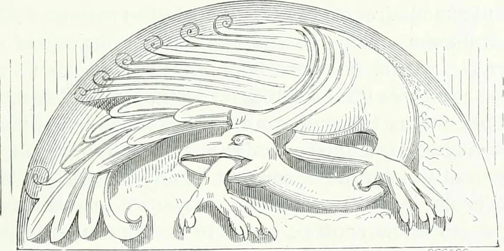 An illustration from Dictionnaire raisonné de l'architecture française du XIe au XVIe siècle, 1858, leaf 196