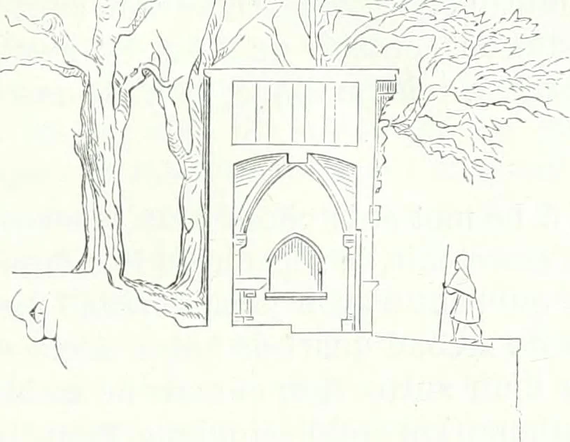 An illustration from Dictionnaire raisonné de l'architecture française du XIe au XVIe siècle, 1858, leaf 20