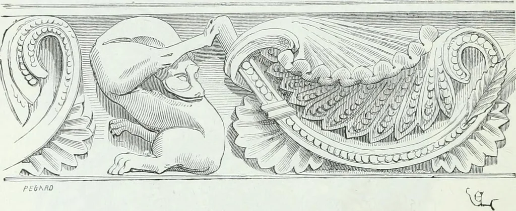 An illustration from Dictionnaire raisonné de l'architecture française du XIe au XVIe siècle, 1858, leaf 209