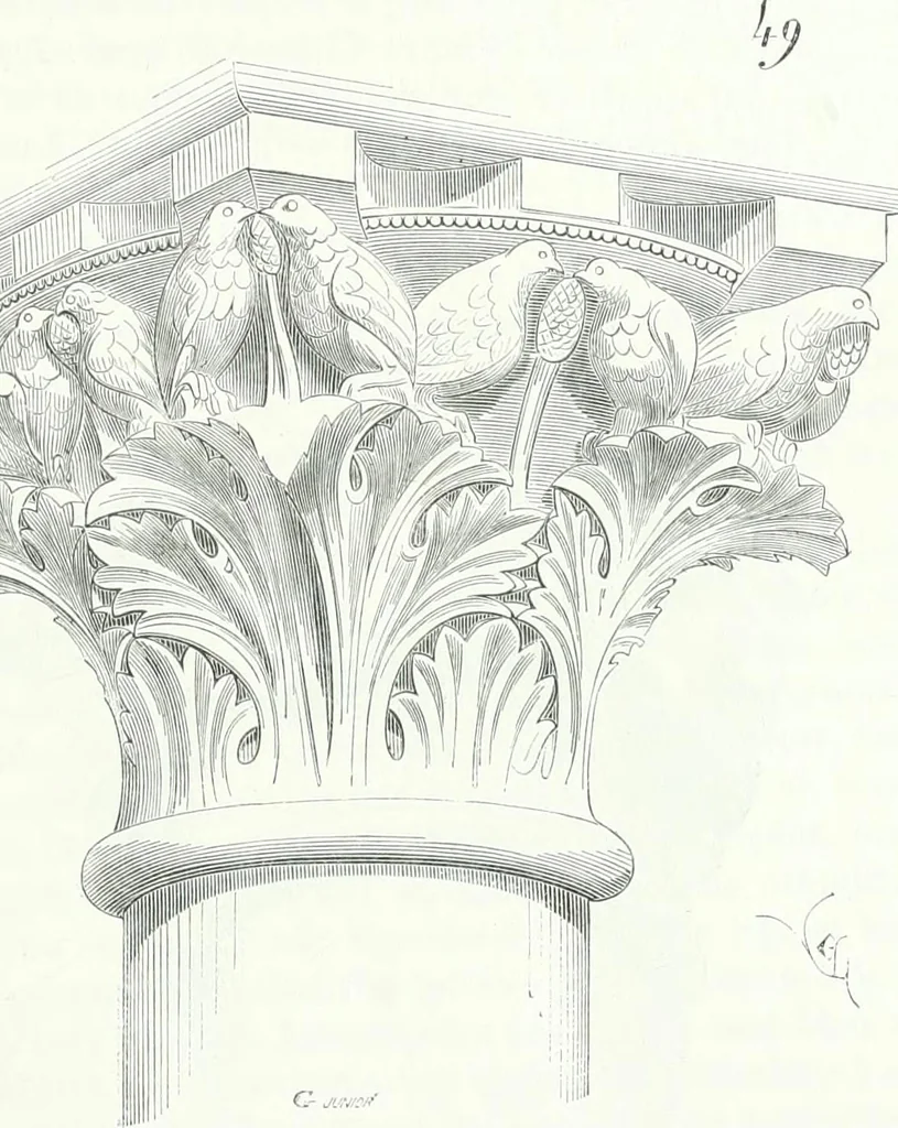 An illustration from Dictionnaire raisonné de l'architecture française du XIe au XVIe siècle, 1858, leaf 226