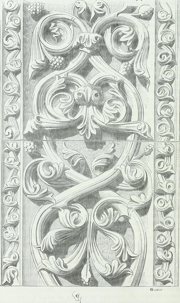 An illustration from Dictionnaire raisonné de l'architecture française du XIe au XVIe siècle, 1858, leaf 229