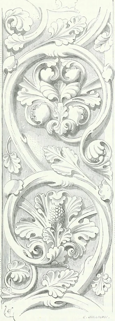 An illustration from Dictionnaire raisonné de l'architecture française du XIe au XVIe siècle, 1858, leaf 230