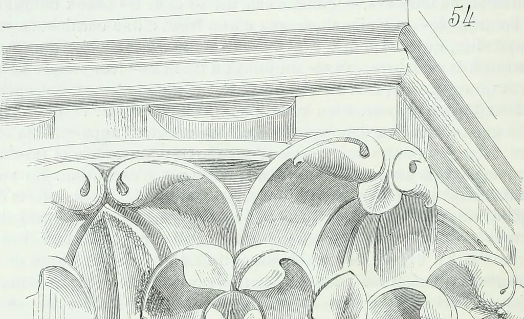 An illustration from Dictionnaire raisonné de l'architecture française du XIe au XVIe siècle, 1858, leaf 235