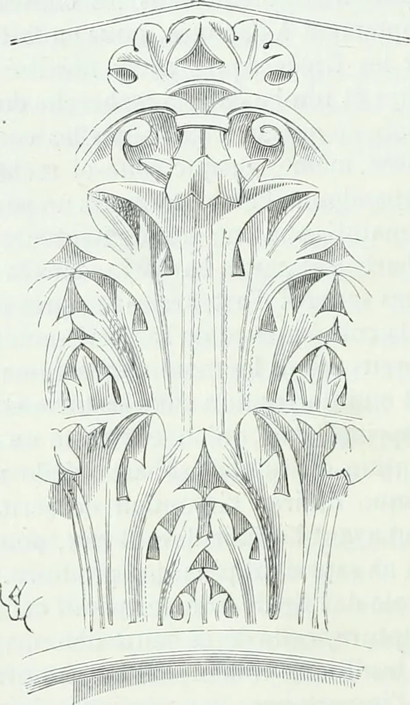 An illustration from Dictionnaire raisonné de l'architecture française du XIe au XVIe siècle, 1858, leaf 243