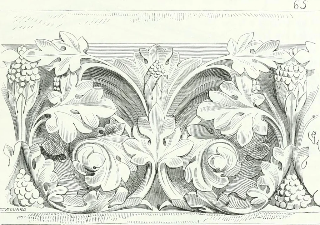 An illustration from Dictionnaire raisonné de l'architecture française du XIe au XVIe siècle, 1858, leaf 256