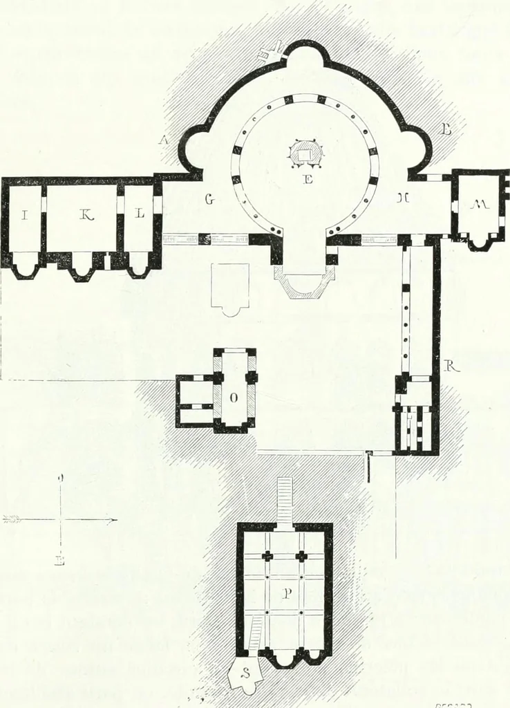 An illustration from Dictionnaire raisonné de l'architecture française du XIe au XVIe siècle, 1858, leaf 288