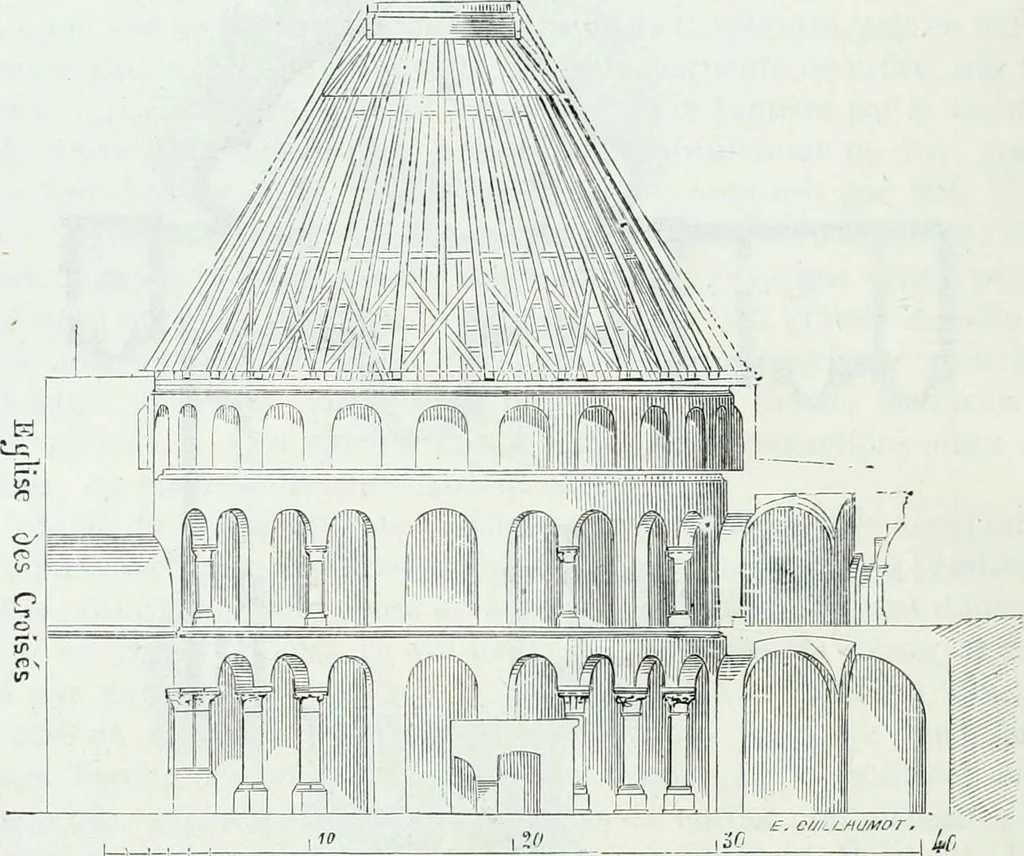 An illustration from Dictionnaire raisonné de l'architecture française du XIe au XVIe siècle, 1858, leaf 289
