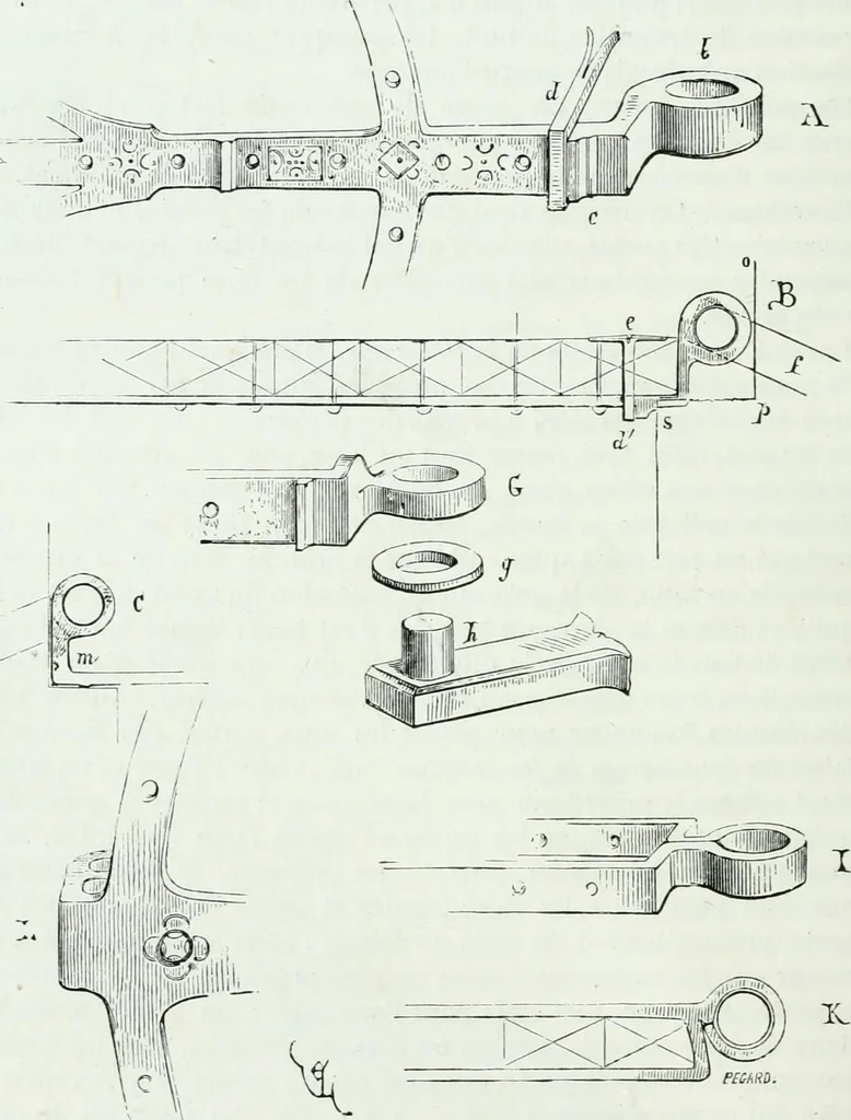 An illustration from Dictionnaire raisonné de l'architecture française du XIe au XVIe siècle, 1858, leaf 301