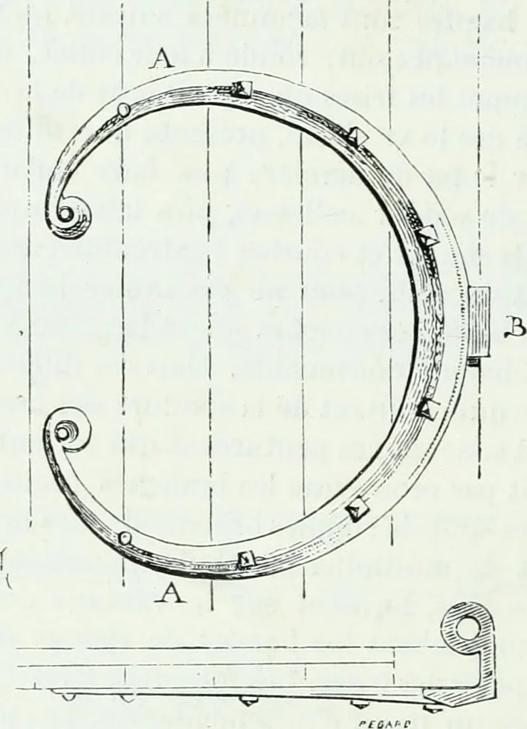 An illustration from Dictionnaire raisonné de l'architecture française du XIe au XVIe siècle, 1858, leaf 303