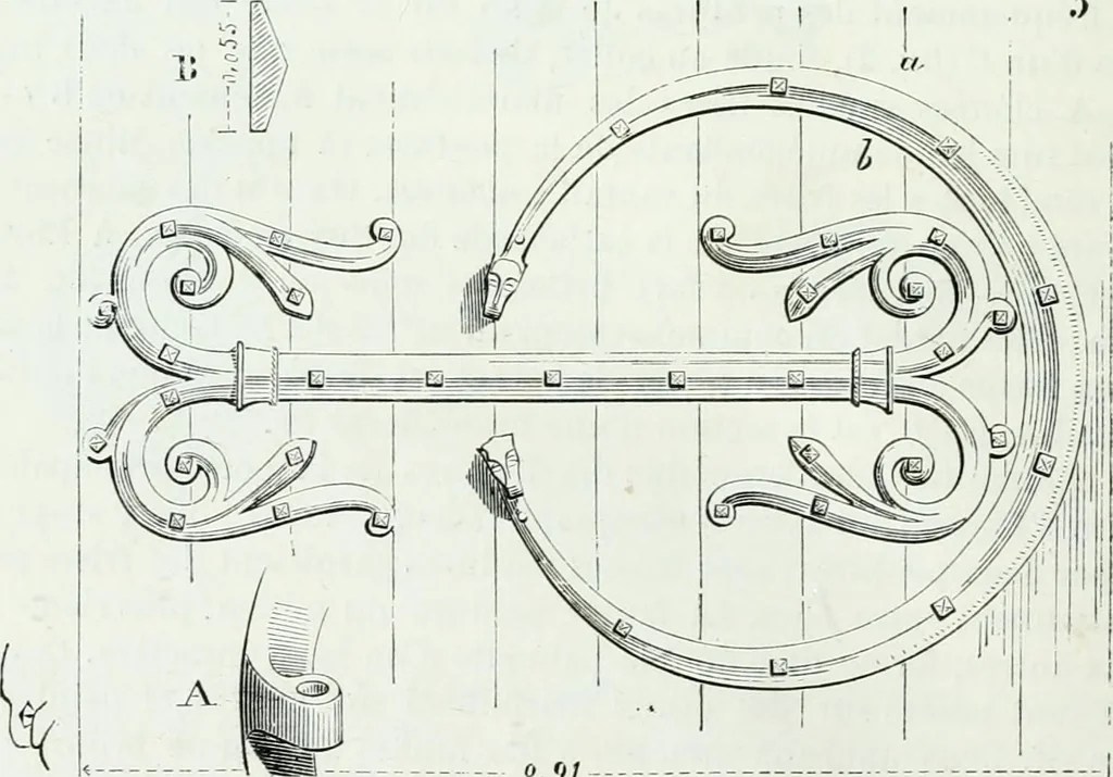 An illustration from Dictionnaire raisonné de l'architecture française du XIe au XVIe siècle, 1858, leaf 303