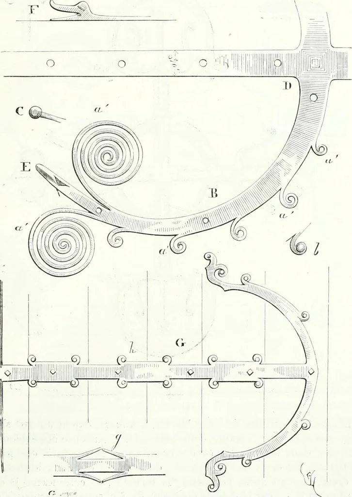 An illustration from Dictionnaire raisonné de l'architecture française du XIe au XVIe siècle, 1858, leaf 306