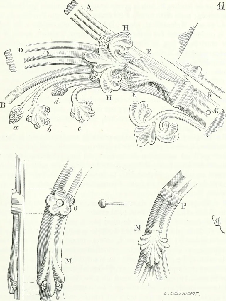 An illustration from Dictionnaire raisonné de l'architecture française du XIe au XVIe siècle, 1858, leaf 314