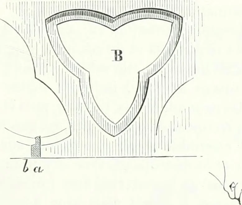 An illustration from Dictionnaire raisonné de l'architecture française du XIe au XVIe siècle, 1858, leaf 322