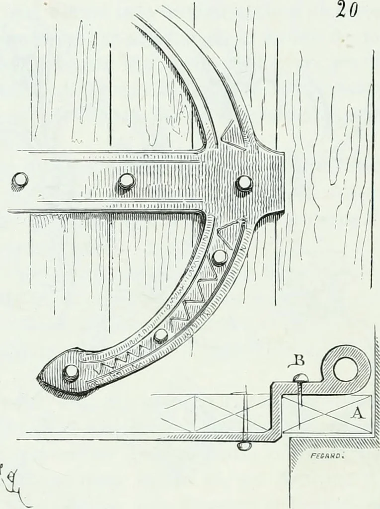 An illustration from Dictionnaire raisonné de l'architecture française du XIe au XVIe siècle, 1858, leaf 325