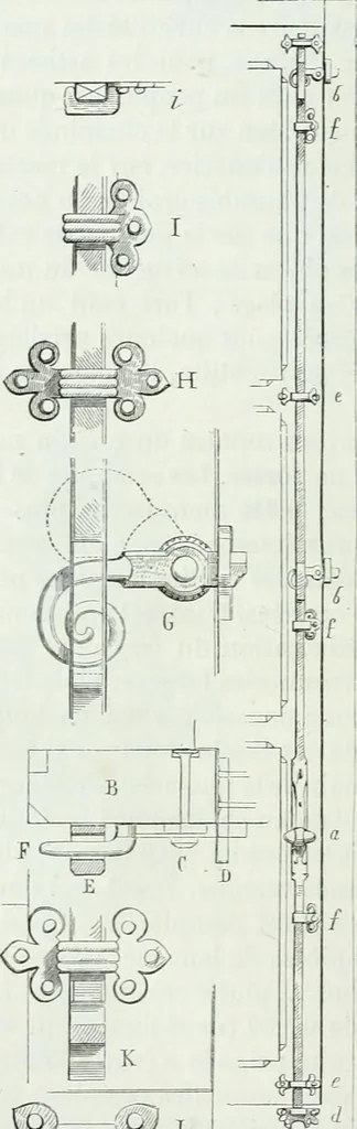 An illustration from Dictionnaire raisonné de l'architecture française du XIe au XVIe siècle, 1858, leaf 347