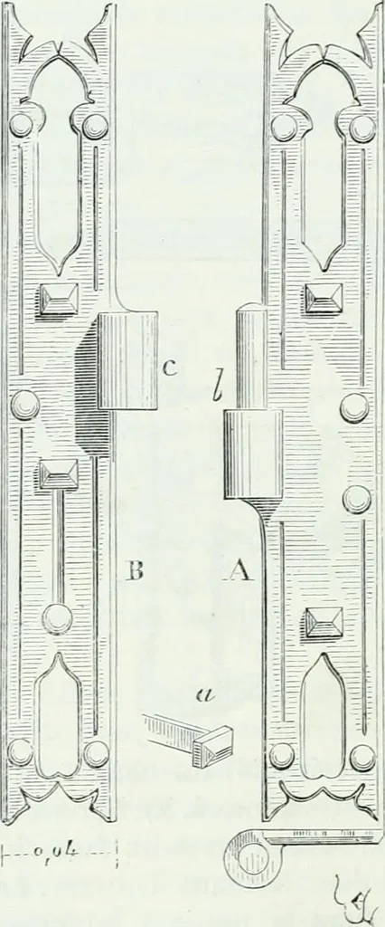 An illustration from Dictionnaire raisonné de l'architecture française du XIe au XVIe siècle, 1858, leaf 357