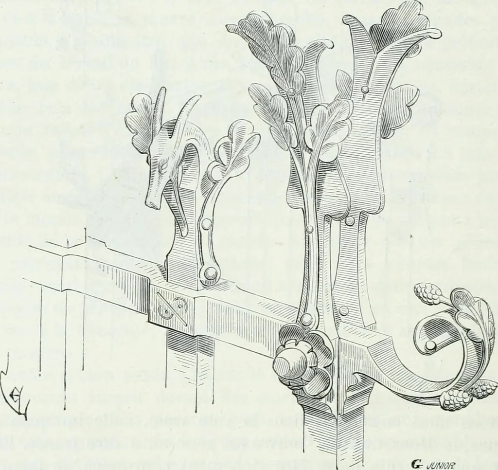 An illustration from Dictionnaire raisonné de l'architecture française du XIe au XVIe siècle, 1858, leaf 363