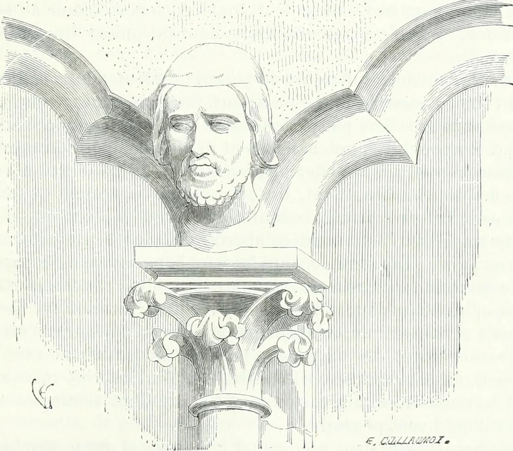 An illustration from Dictionnaire raisonné de l'architecture française du XIe au XVIe siècle, 1858, leaf 456