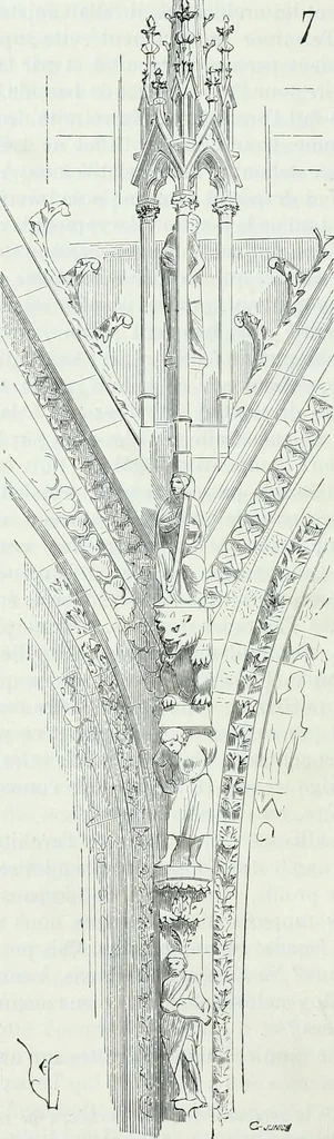 An illustration from Dictionnaire raisonné de l'architecture française du XIe au XVIe siècle, 1858, leaf 459