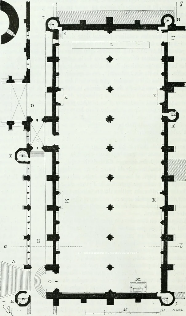 An illustration from Dictionnaire raisonné de l'architecture française du XIe au XVIe siècle, 1858, leaf 89