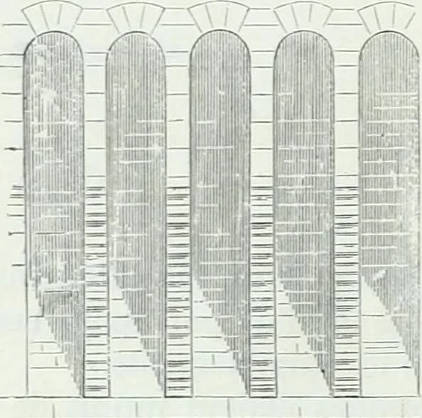 An illustration from Dictionnaire raisonné de l'architecture française du XIe au XVIe siècle, 1858, leaf 9