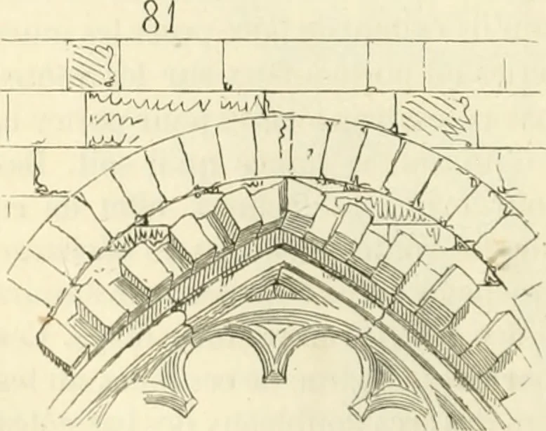 An illustration from Dictionnaire raisonné de l'architecture française du XIe au XVIe siècle, 1858, leaf 111