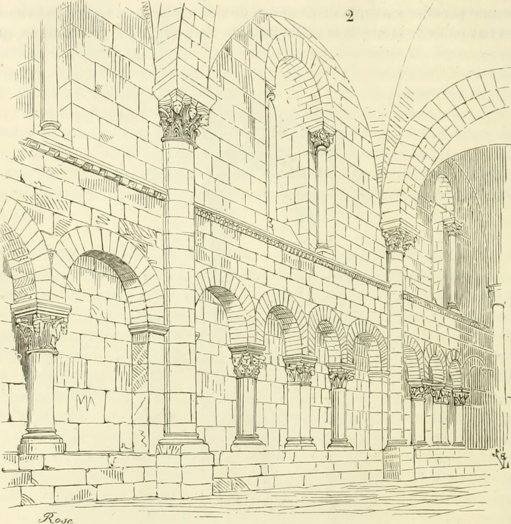 An illustration from Dictionnaire raisonné de l'architecture française du XIe au XVIe siècle, 1858, leaf 115