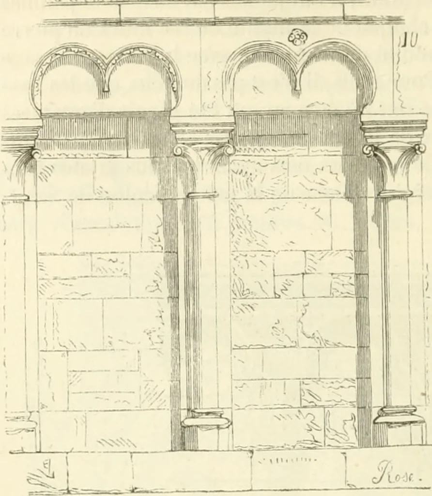 An illustration from Dictionnaire raisonné de l'architecture française du XIe au XVIe siècle, 1858, leaf 121