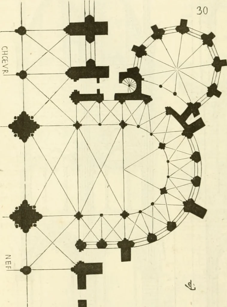 An illustration from Dictionnaire raisonné de l'architecture française du XIe au XVIe siècle, 1858, leaf 219
