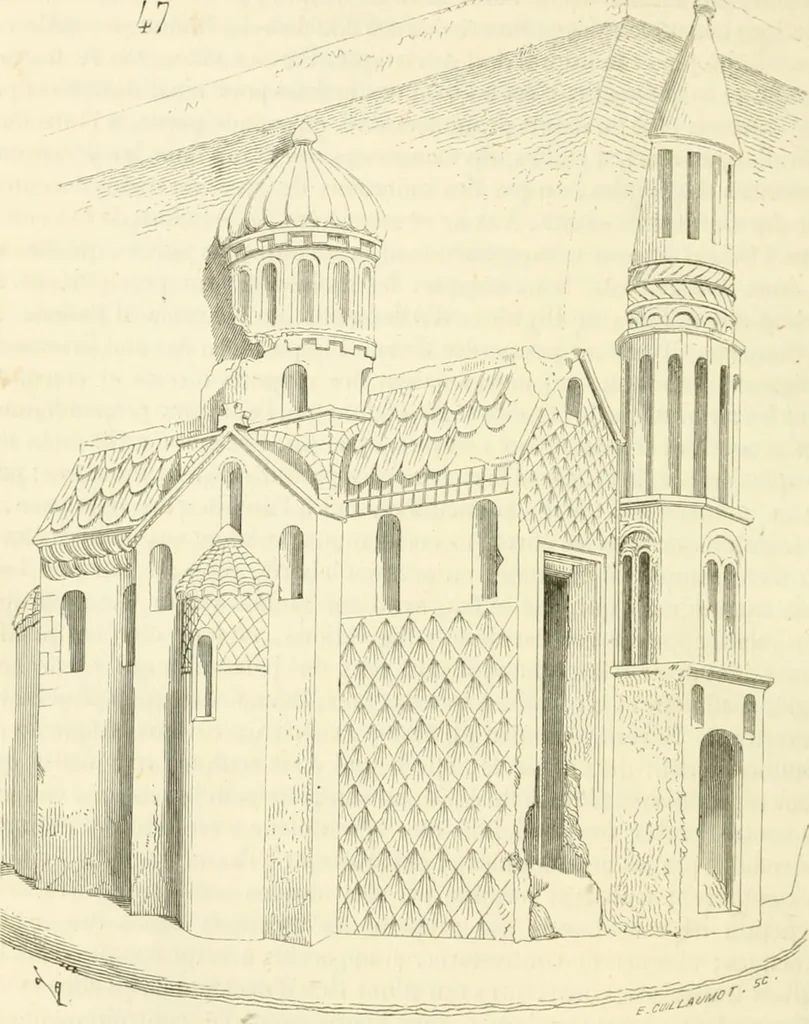 An illustration from Dictionnaire raisonné de l'architecture française du XIe au XVIe siècle, 1858, leaf 243