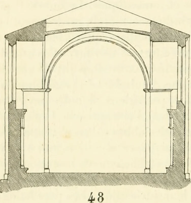 An illustration from Dictionnaire raisonné de l'architecture française du XIe au XVIe siècle, 1858, leaf 249