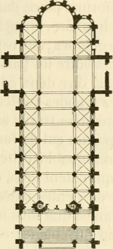 An illustration from Dictionnaire raisonné de l'architecture française du XIe au XVIe siècle, 1858, leaf 254