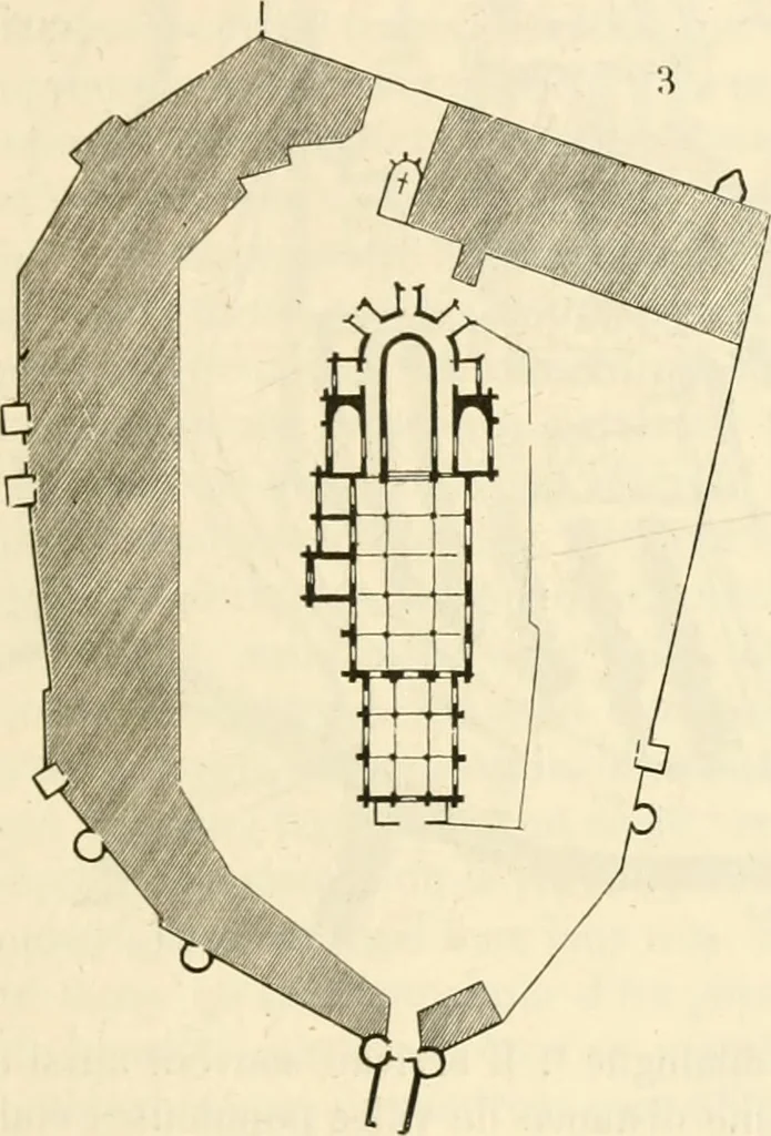 An illustration from Dictionnaire raisonné de l'architecture française du XIe au XVIe siècle, 1858, leaf 286