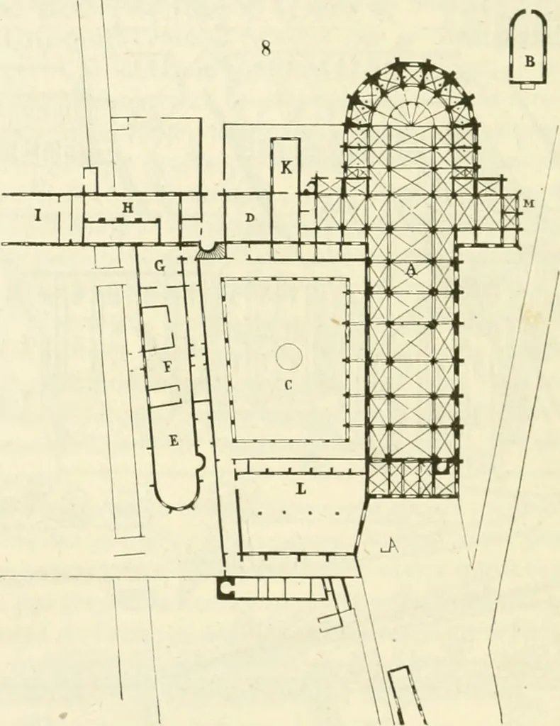 An illustration from Dictionnaire raisonné de l'architecture française du XIe au XVIe siècle, 1858, leaf 297