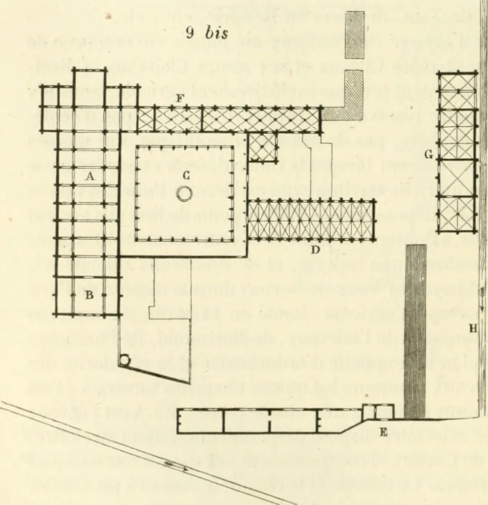 An illustration from Dictionnaire raisonné de l'architecture française du XIe au XVIe siècle, 1858, leaf 299