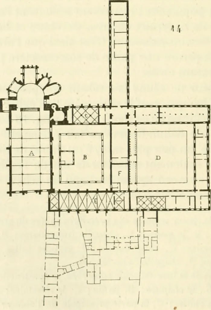 An illustration from Dictionnaire raisonné de l'architecture française du XIe au XVIe siècle, 1858, leaf 309