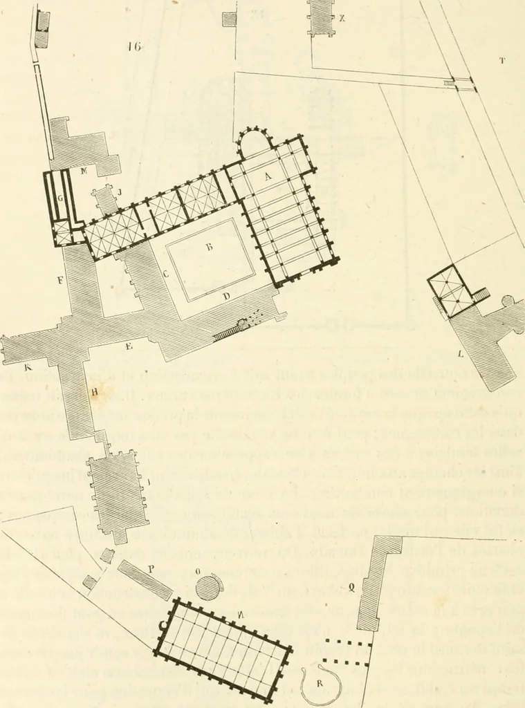 An illustration from Dictionnaire raisonné de l'architecture française du XIe au XVIe siècle, 1858, leaf 311