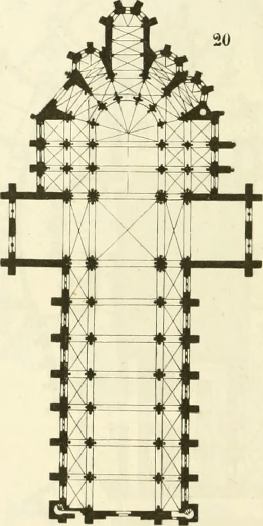 An illustration from Dictionnaire raisonné de l'architecture française du XIe au XVIe siècle, 1858, leaf 317