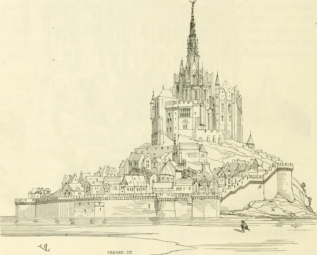 An illustration from Dictionnaire raisonné de l'architecture française du XIe au XVIe siècle, 1858, leaf 319